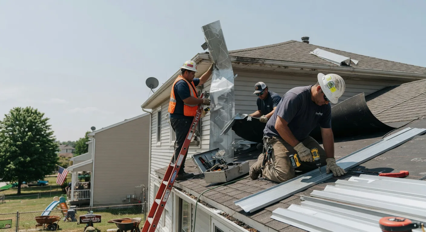 Metal Roof Repair in Six Mile Run, PA